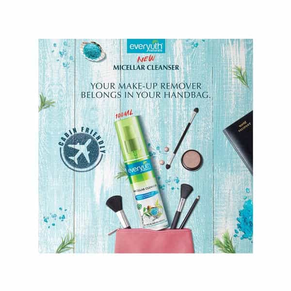 Everyuth Naturals Micellar Cleanser Bottle Of 100 Ml