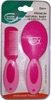 Buddsbuddy Premium Natural Baby Brush & Comb Set 2 Pcs - Pink