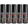 Manforce Lube Lubrication Gel For Unisex Water-Based Gel Strawberry Flavoured 60Ml X Pack Of 5