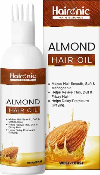 Haironic Hair Science Almond Hair Oil - 100Ml