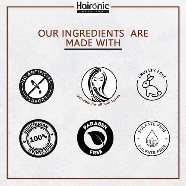 Haironic Hair Science Almond Hair Oil - 100Ml