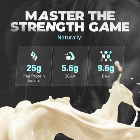 Nutrabay Pure 100% Pea Protein Isolate Unflavoured - 1kg