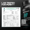 Nutrabay Pure 100% Pea Protein Isolate Unflavoured - 1Kg