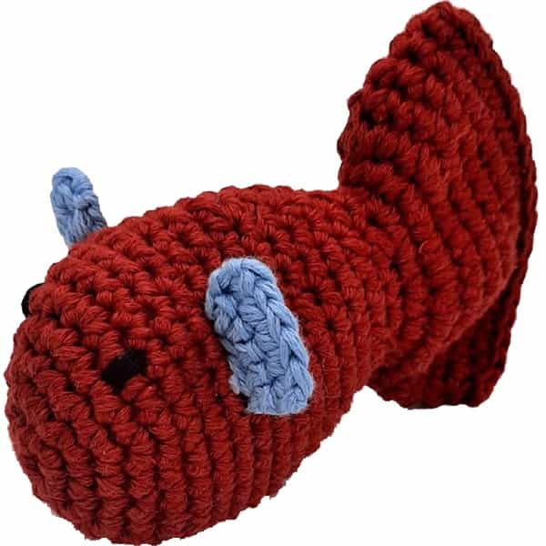 Captain Zack Crochet Fish Cat Toy