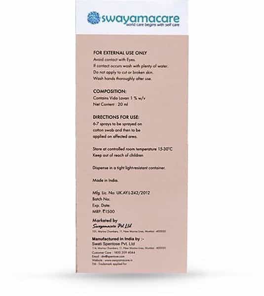 Swayamacare Sweat No More Spray - 20Ml