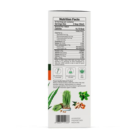 Krishna'S Amla Aloe Vera Wheat-Grass | Haldi & Tulsi Juice - 1 Litre