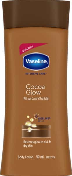 Vaseline Intensive Care Cocoa Glow Body Lotion - 50 Ml
