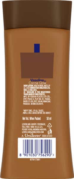 Vaseline Intensive Care Cocoa Glow Body Lotion - 50 Ml