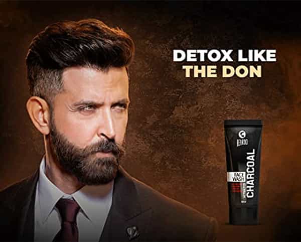 Beardo Activated Charcoal Anti-Pollution Facewash - 100 Ml (Pack Of 2)