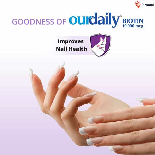 Ourdaily Biotin 60 Tablets