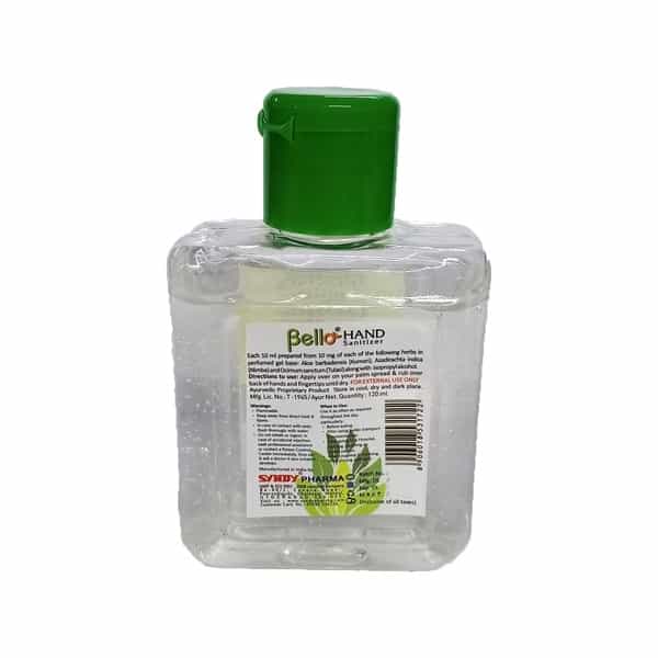 Bello Hand Sanitizer (Herbal) - 120Ml