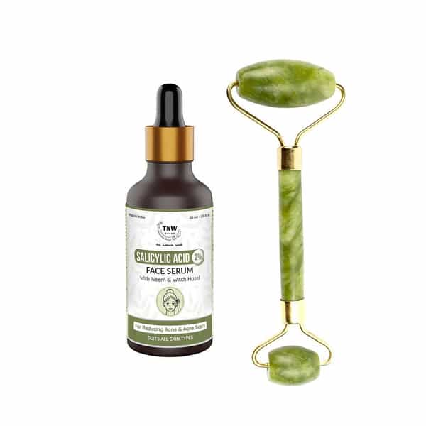 Tnw The Natural Wash Combo With Jade Roller & Salicylic Acid Face Serum
