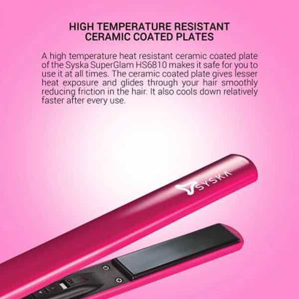 Syska Cpf6800 Personal Care Appliance Combo (Hair Straightener Hair Dryer)
