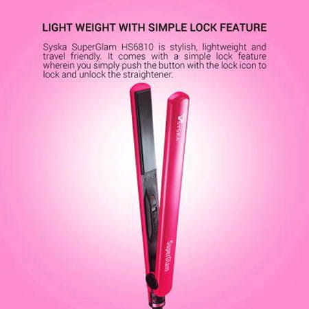 Syska Cpf6800 Personal Care Appliance Combo (Hair Straightener Hair Dryer)