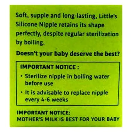 Little'S Big Hug Silicon Nipple 6m+