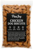 Paw Joy Dog Treats Biscuits Real Chicken Flavour | 1+1kg (Buy 1 Get 1 Free) | Total 2 Kg Pack