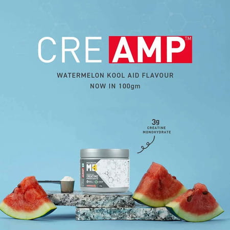 Muscleblaze Creatine Monohydrate Creamp (Watermelon Kool Aid | 22 Servings | 100g)