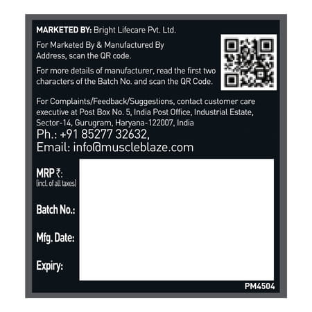 Muscleblaze Micronised Creatine Monohydrate Creamp Powder | Watermelon Kool Aid (30 Servings | 120G)