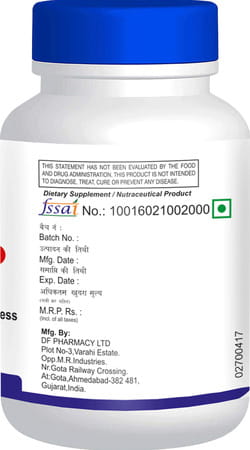 Healthvit L-Tyrosine 550 Mg - 60 Capsules