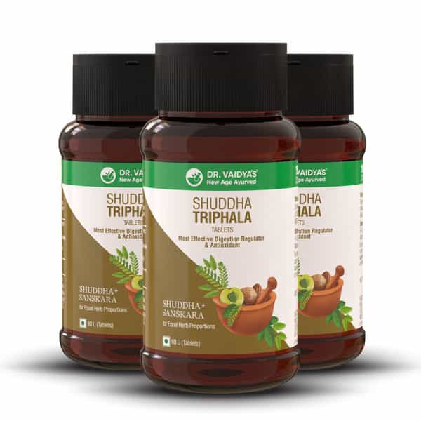 Dr. Vaidya's Shuddha Triphala Tablet 60S P3