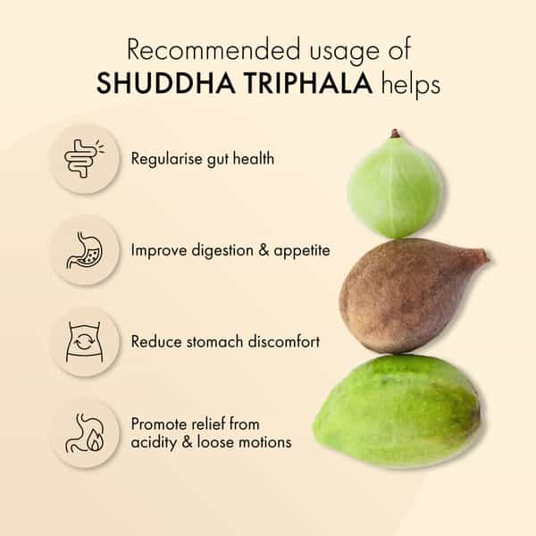 Dr. Vaidya's Shuddha Triphala Tablet 60S P3