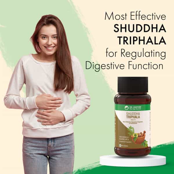 Dr. Vaidya's Shuddha Triphala Tablet 60S P3