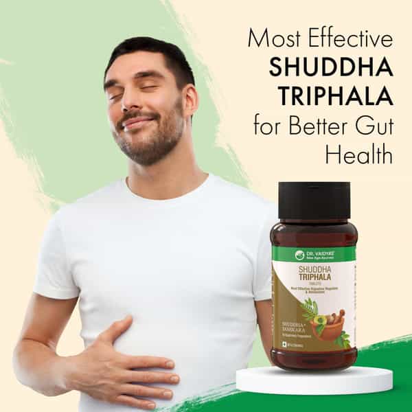 Dr. Vaidya's Shuddha Triphala Tablet 60S P3