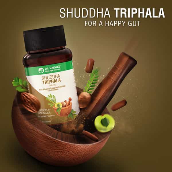 Dr. Vaidya's Shuddha Triphala Tablet 60S P3