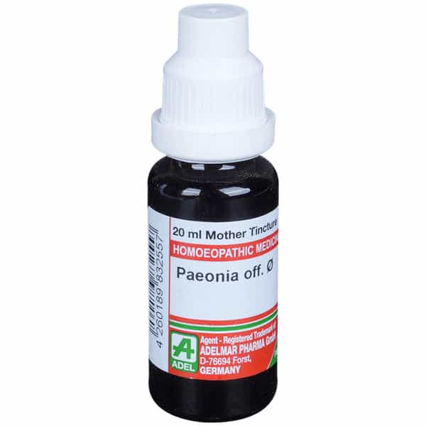 Adel Paeonia Off Mother Tincture Q 20 Ml