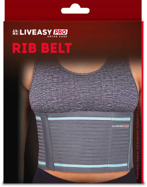 Liveasy Pro Rib Belt | Xl Size | 1 Nos