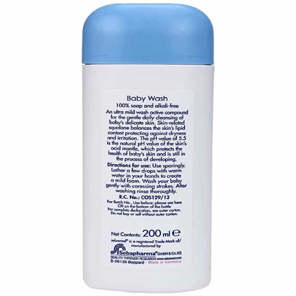 Sebamed Baby Gentle Wash 50Ml|Ph 5.5| With Allantoin| No Tears Formula |Clinically Tested