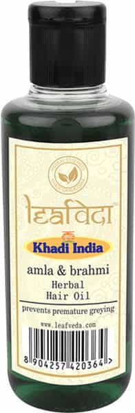 Khadi Leafveda Amla And Brahmi Hair Oil 210 Ml