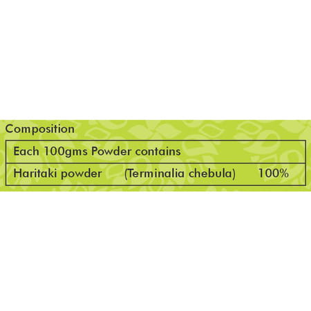 Al-Ayurvedic Life Haritaki Powder 200 Gms Pack Of 4