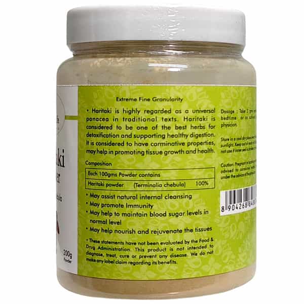 Al-Ayurvedic Life Haritaki Powder 200 Gms Pack Of 4