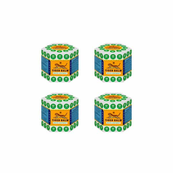 Tiger Balm White Ointment Ayurvedic Pain Relief Balm | 21Ml Each | Pack Of 4|