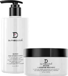 De Faboulus Reviver Hair Repair Shampoo(250ml) & Treatment (250ml) (2 Items In The Set)