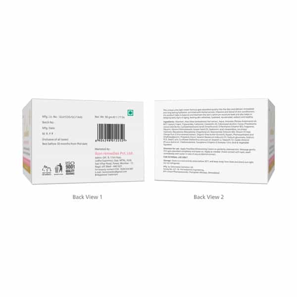 Pearldew Moisturizing Cream 50 Gm | With Almond Oil | Aloe | Avocado | Butters (Pack Of 2)