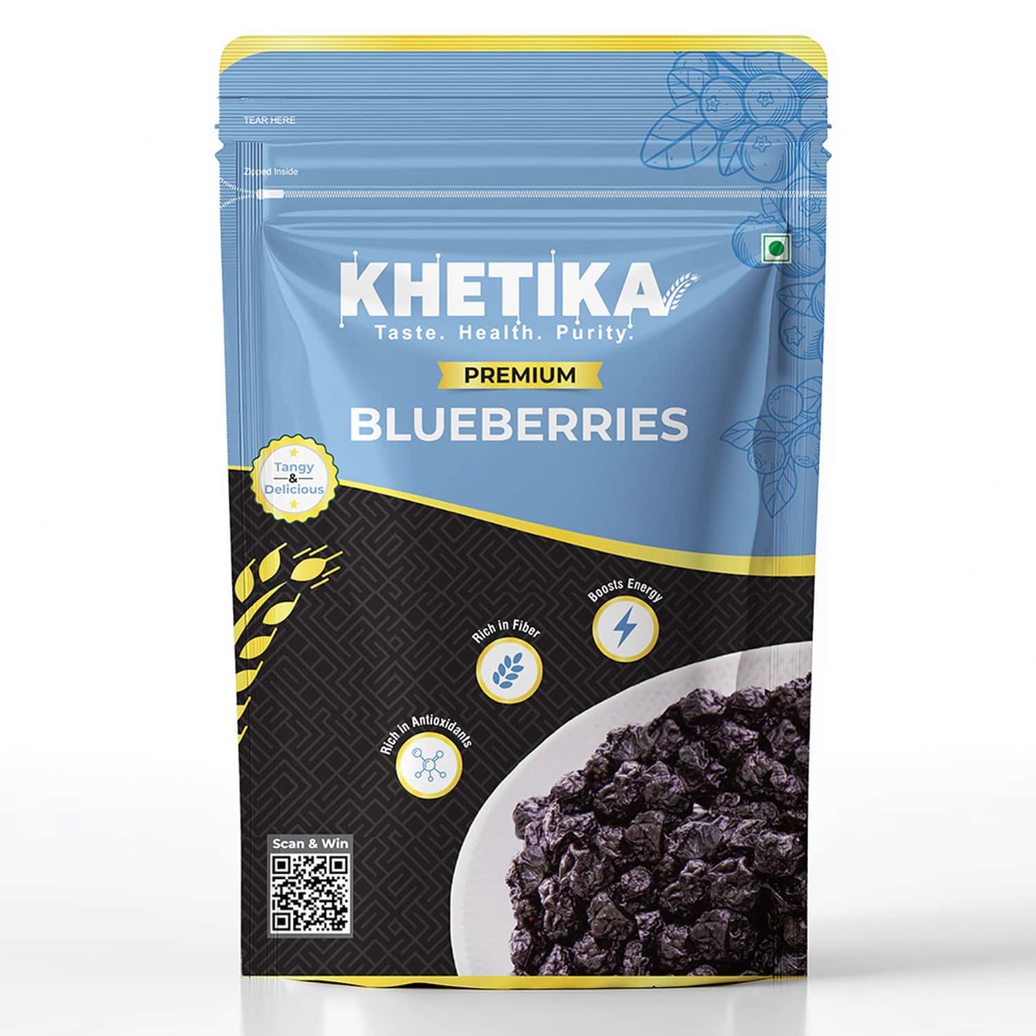Khetika Premium Bluberry