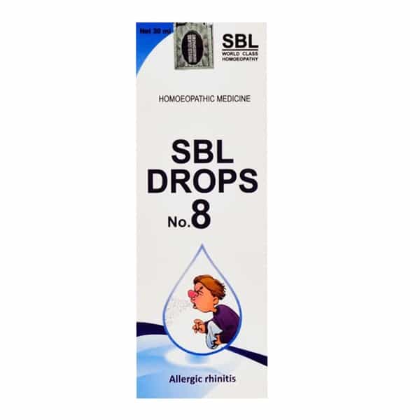 Sbl No 8 Drops 30 Ml