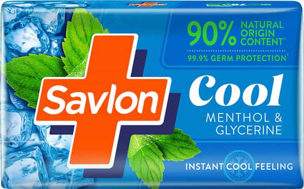 Savlon Cool Menthol Glycerine Soap 75 G