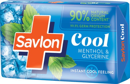 Savlon Cool Menthol Glycerine Soap 75 G