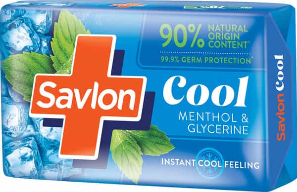 Savlon Cool Menthol Glycerine Soap 75 G