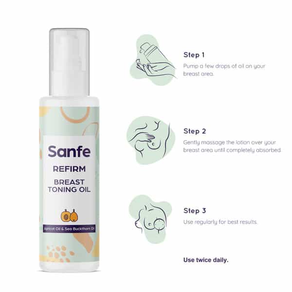 Sanfe Reform Breast Toning Oil - 100 Ml