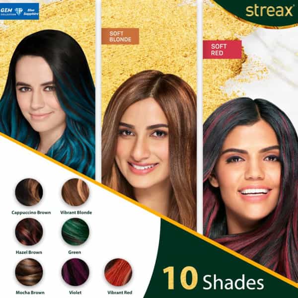 Streax Coffee Collection Ultralights Highlighting Kit - Cappuccion Brown (40Gm+40Ml)