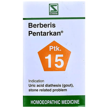 Dr. Willmar Schwabe India Berberis Pentarkan Tablet 20 No'S