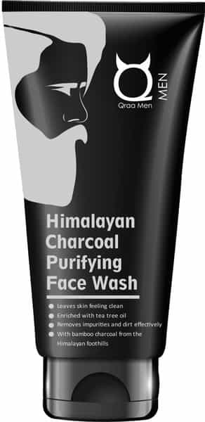 Qraa Men Charcoal Men Grooming Kit For Instant Glow - 300 G (Pack Of 3)