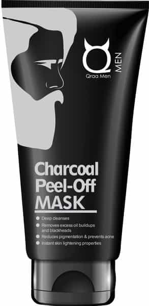 Qraa Men Charcoal Men Grooming Kit For Instant Glow - 300 G (Pack Of 3)