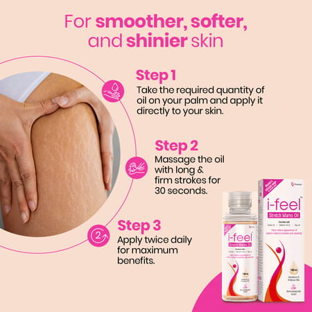I-Feel Stretch Marks Oil Bottle Of 100Ml