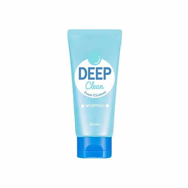 A'pieu Deep Clean Foam Cleanser [Whipping] - Korean Face Cleanser - Korean Skincare - 130Ml