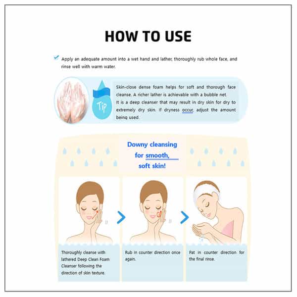 A'pieu Deep Clean Foam Cleanser [Whipping] - Korean Face Cleanser - Korean Skincare - 130Ml